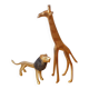 Brass savannah animals 70s