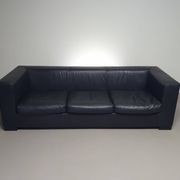 Wittmann leather sofa Camin by Paolo Piva