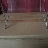Vintage plexiglass magazine holder