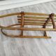 wooden sled