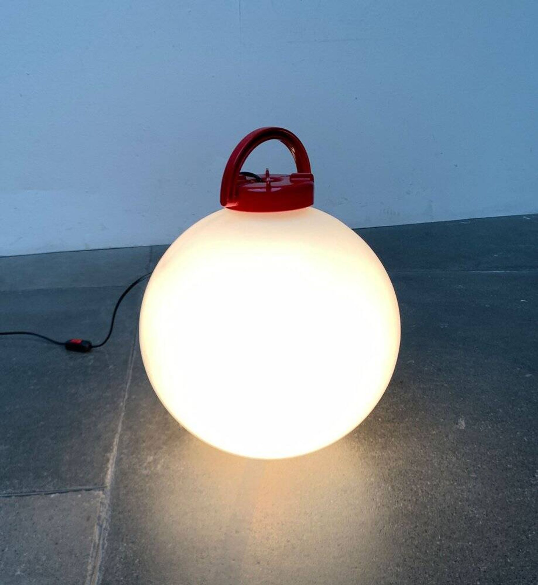 Vintage Italian floor lamp Space Age Tama by Isao Hosoe for Valenti Luce, 1970s