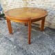 Table Maison Regain en orme a deux allonges