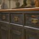 Slate-coloured sideboard 1960s