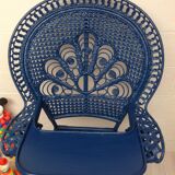High chair rattan Emmanuelle