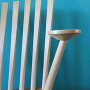 Pair of maple "Mikado" armchairs by J.Foersom and P.Hjort Lorenzen