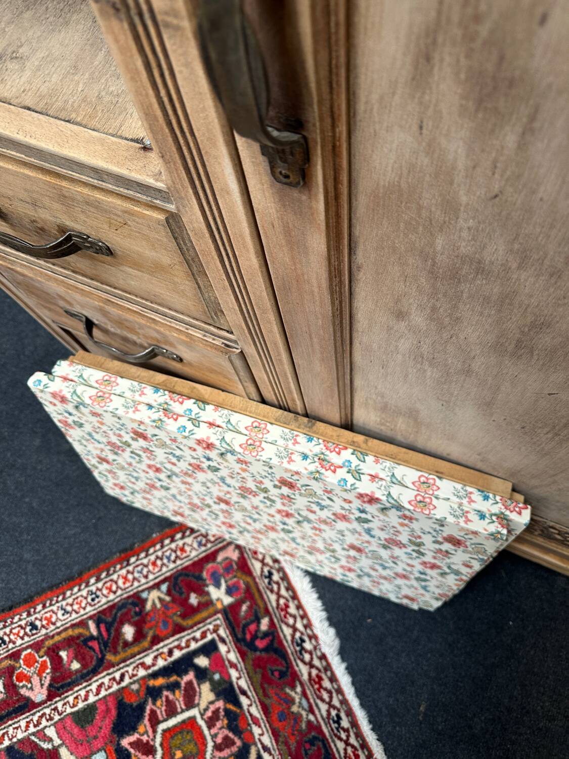 Asymmetrical art deco wardrobe