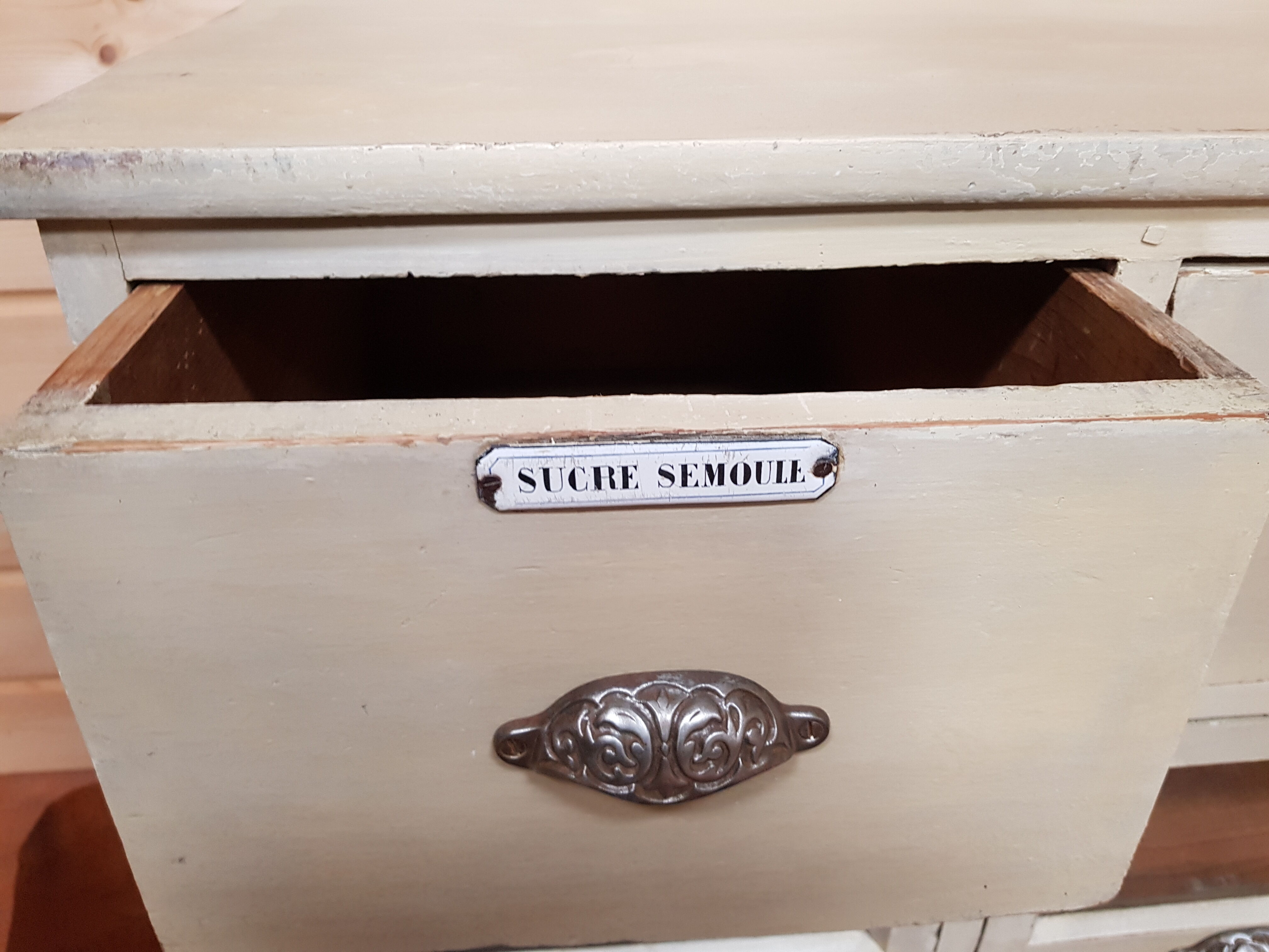Meuble de métier "epicerie" début 1900