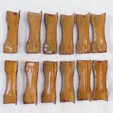 12 knife doors in limoges enamel signed marylou
