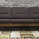 3-seater sofa in terry wool from the 1970s