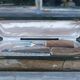Horn and stainless steel lamb service meat knife