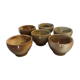 6 stoneware bowls
