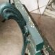 Garden bench foot cast iron art nouveau style