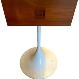 Vintage tulip foot bedside table