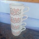 4 vintage Biltons mugs
