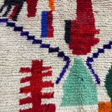 Handmade pure wool Moroccan rug 3x2 m