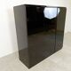 Black lacquered bar cabinet, 1970s