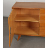 Vintage oak storage by Jiri Jiroutek, model U-458, 1960