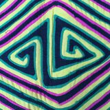 Textile table mola from Panama