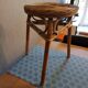 Small table vintage bamboo and rattan tripod