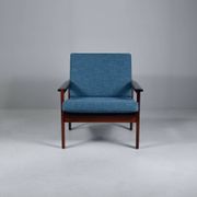 Fauteuil Capella par Illum Wikkelso pour Niels Eilersen. 1959.