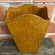 Vintage Wooden Trapezoid Umbrella Stand Basket #D867