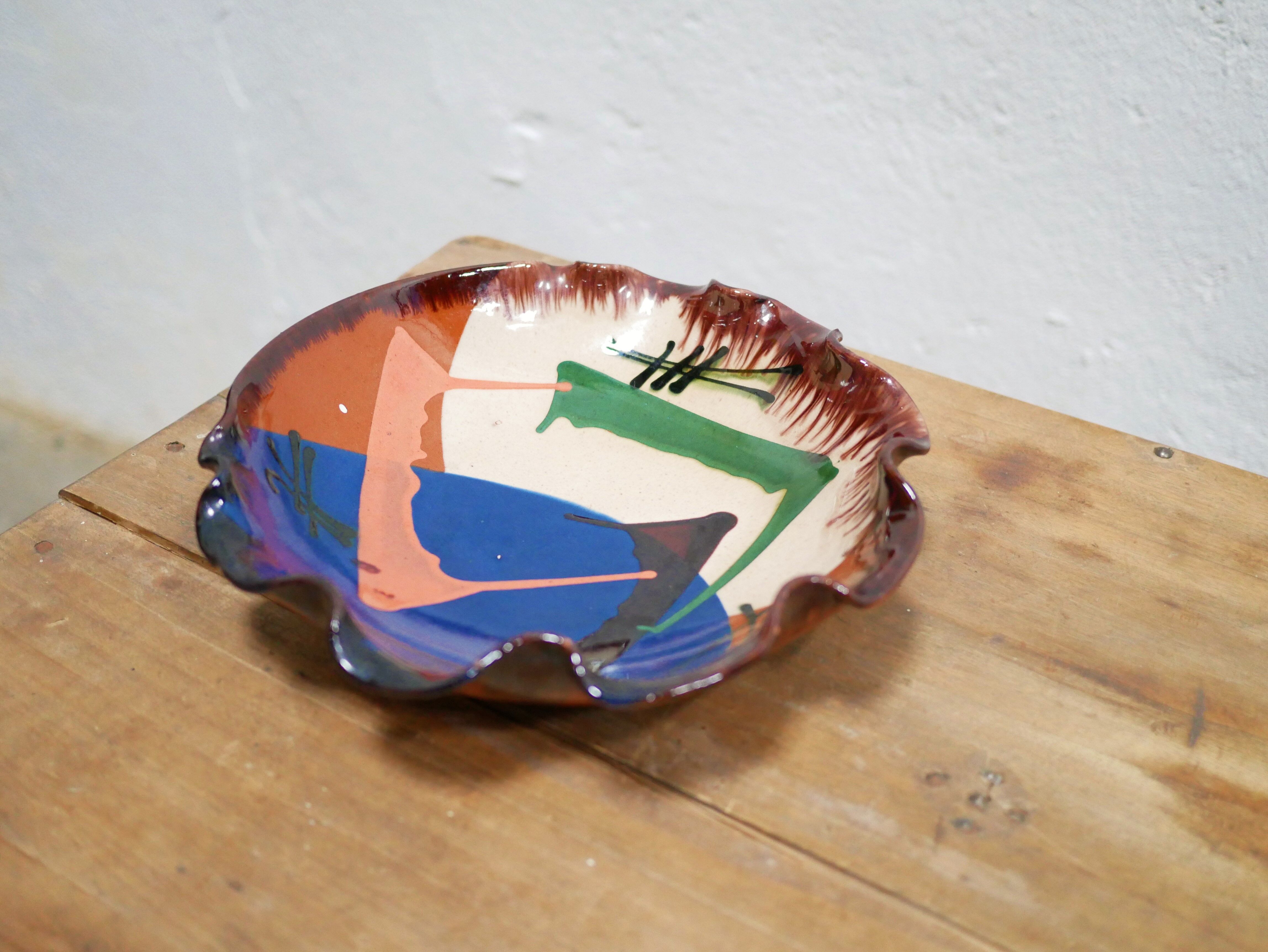 Vintage ceramic dish