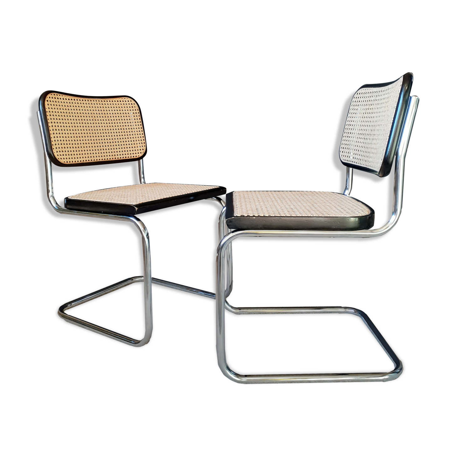 Pair of chairs B32 Breuer