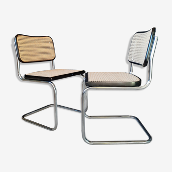 Pair of chairs B32 Breuer