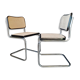 Pair of chairs B32 Breuer
