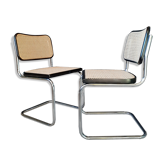 Pair of chairs B32 Breuer