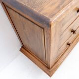 Vintage solid pine chest of drawers