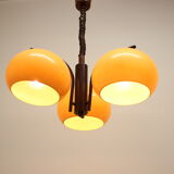 Mid-century adjustable chandelier, 1970's
