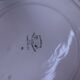 Round hollow dish Terre de Fer Creil and Montereau "Madrid"