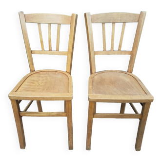 Pair of bistro chairs