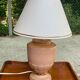 Vintage table lamp in crackled ceramic