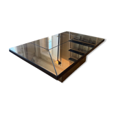 Cocktail coffee table with hidden bar by Paul Michel for Roche Bobois from the 1970s.