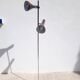 Lampadaire spot double Koch & Lowy 1970