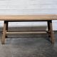 Faded oak table