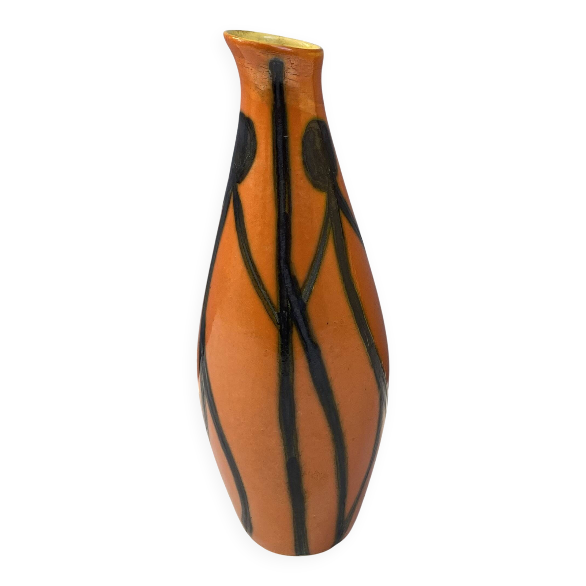 Ceramic vase Tofej Hungary 1960s