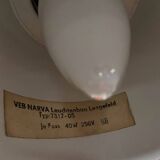 Orange lamp from the 70s, veb narva