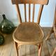 Duo of bistro chairs style Baumann vintage 40s-50s