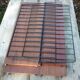 Vintage modular shelf in teak veneer and black metal, Nisse Strinning, 60s