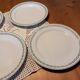 5 flat plates "Nobilis" Sarreguemines