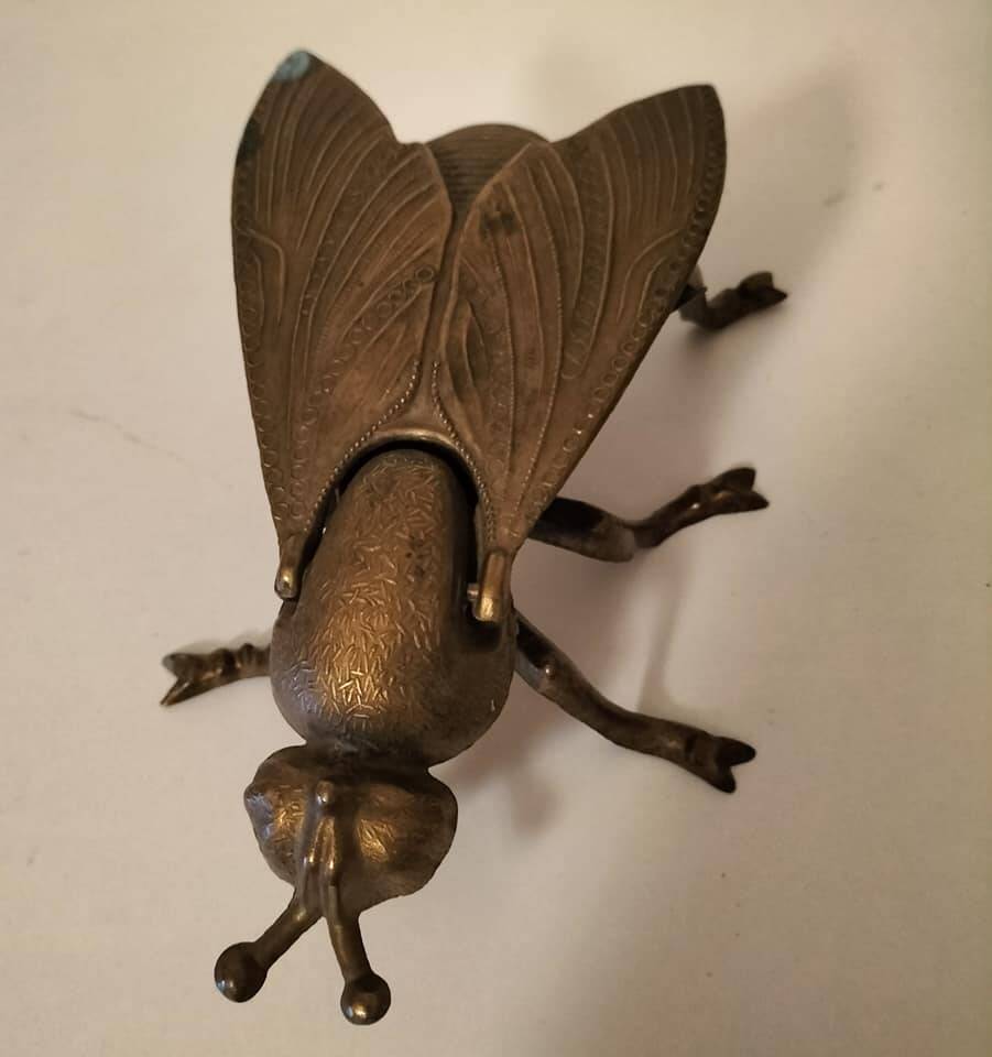 Vintage fly ashtray