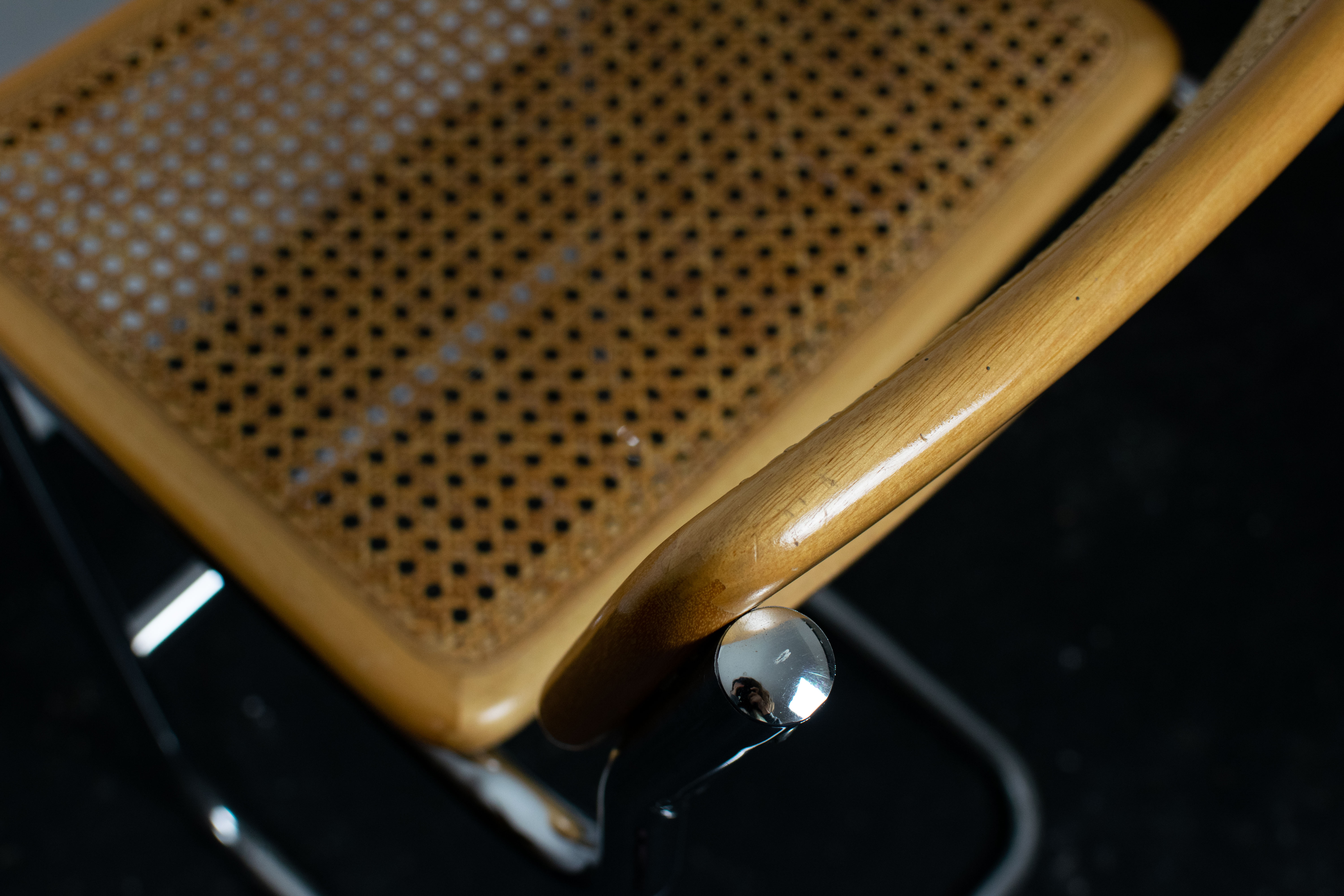 Bar stool S32 Cesca by Marcel Breuer 1970