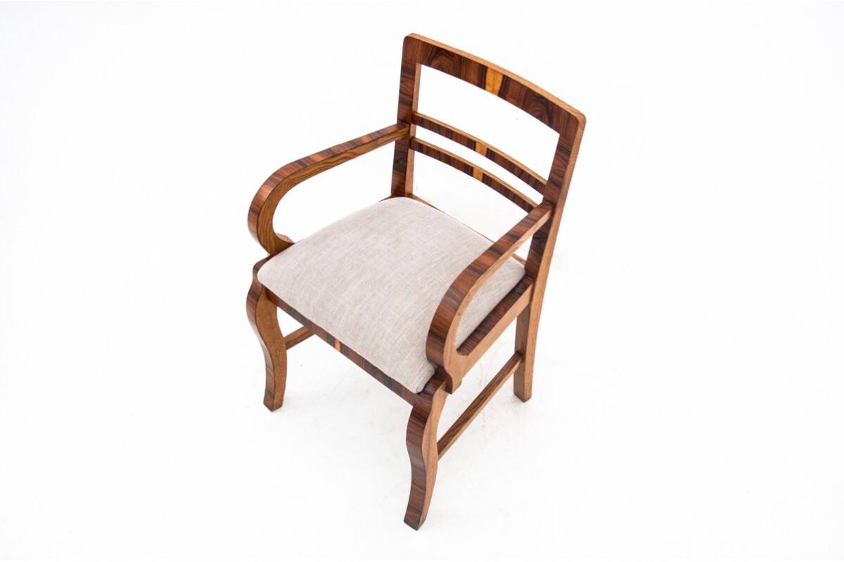 Fauteuils Art Déco, Pologne, années 1930. Après rénovation.