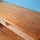 Wall-mounted oak desk from the 1950s.