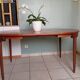 Danish table Frem Røjle Hans Olsen extendable round Scandinavian