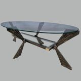 Art Deco oval coffee table 1940