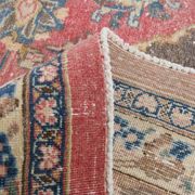 Tapis Persan Vintage Laine Noué Main, Rouge, Motifs Floraux, 291x384Cm